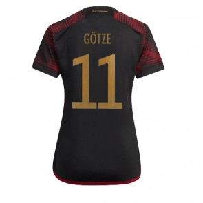 Tyskland Mario Gotze #11 Udebanetrøje Dame VM 2022 Kort ærmer